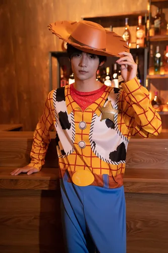 Vista 12 de Disguise Disfraz clásico de Disguise Disney Pixar Toy Story and Beyond Woody para hombre