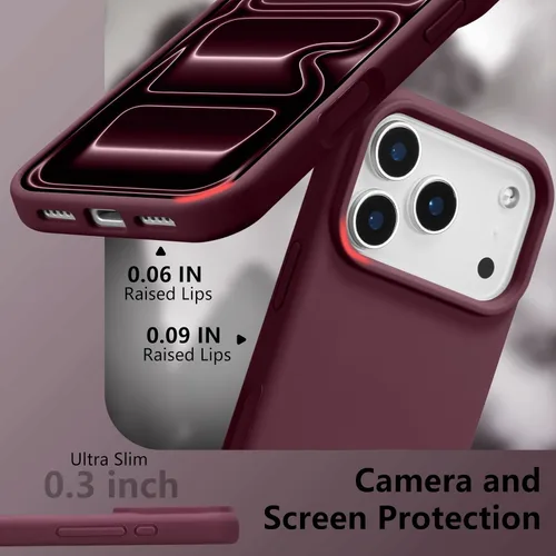 Vista 558 de Funda magnética de silicona para iPhone 13 Pro, color blanco antiguo [Compatible con Magsafe] [Forro de microfibra suave antiarañazos], funda
