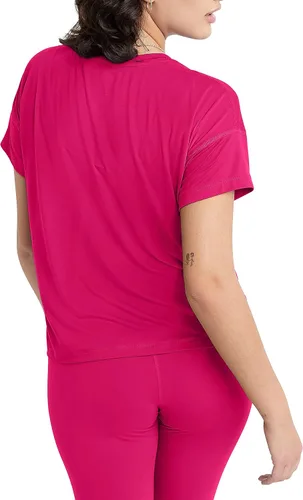 Vista 2 de Champion Camiseta para mujer, suave al tacto, absorbe la humedad, antiolor, ligera para mujer