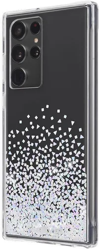 Vista 4 de Case-Mate - Twinkle Ombre - Funda para Samsung Galaxy S22 Ultra - Elementos de lámina reflectante - Protección contra caídas de 10 pies - 6.8
