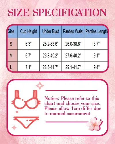 Vista 6 de Conjunto de lencería de encaje para mujer, conjunto de 2 piezas de brasier y bragas sexy