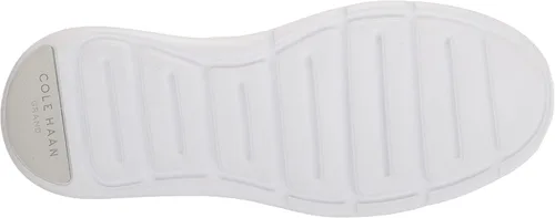 Vista 4 de Cole Haan Tenis de punto Grandsport Journey para mujer, Blanc De Blanc-gris glaciar