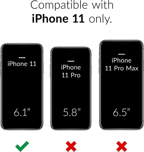 Vista 2 de oakxco Funda de Silicona para iPhone 11, Funda de Teléfono Ultra Delgada y Fina para Mujeres y Niñas, Diseño Minimalista Estético Lindo y Femenino
