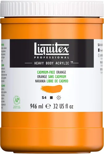 Vista 13 de Liquitex Pintura acrílica profesional de alto espesor, envase de 473 ml, tono carmesí alizarina permanente Alizarin Crimson Hue Permanente