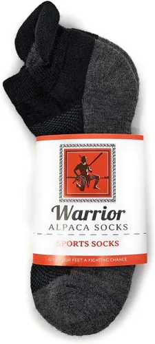 Vista 8 de Warrior Alpaca Socks - Calcetines deportivos unisex de alto rendimiento de alpaca