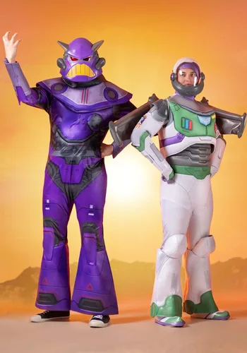 Vista 3 de Disguise Disfraz de Buzz Lightyear prémium para adultos