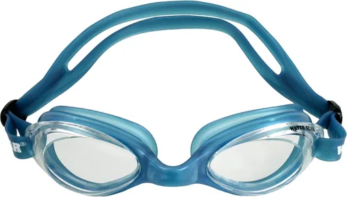 Vista 11 de Water Gear Racer - Gafas de natación antiniebla, ideales para piscina y buceo, unisex Azul con marco azul