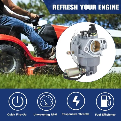Vista 7 de Powtol 951-05149 Carburador compatible con LT4200 Craftsman T1000 T1200 R1000 Cub C-adet CC30 CC760ES MTD 4P90F 4P90HUA 4P90HUB 4P90HUB 4P90HUC