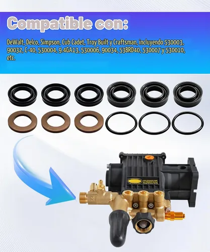 Vista 2 de 7106733 Kit de juntas para lavadora a presión