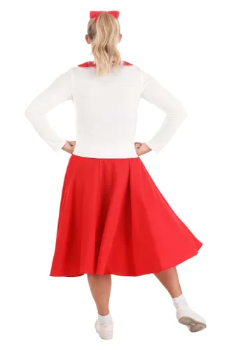 Vista 3 de Disfraz de Animadora de Rydell High para Mujer de Grease Multicolor