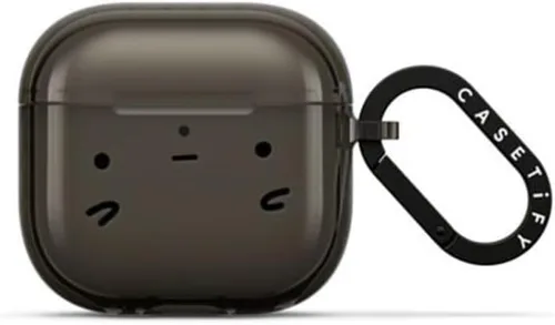 Vista 4 de CASETiFY Impact Airpods Pro (3ª) - Funda con anillo, color negro