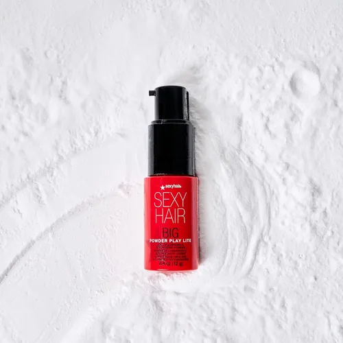 Vista 2 de SexyHair Big Powder Play Lite - Polvo voluminizador y texturizante suave, 0.4 onzas, hasta un 50% más de volumen, polvo ligero, invisible