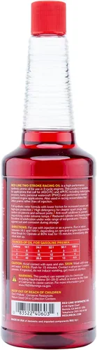 Vista 3 de Red Line 40603 Aceite de dos tiempos sintético Racing - 16 onzas