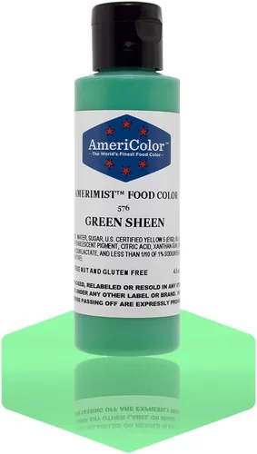 Vista 12 de AmeriColor Amerimist Color para Aerógrafo .65 Onzas, Azul Perla Brillante