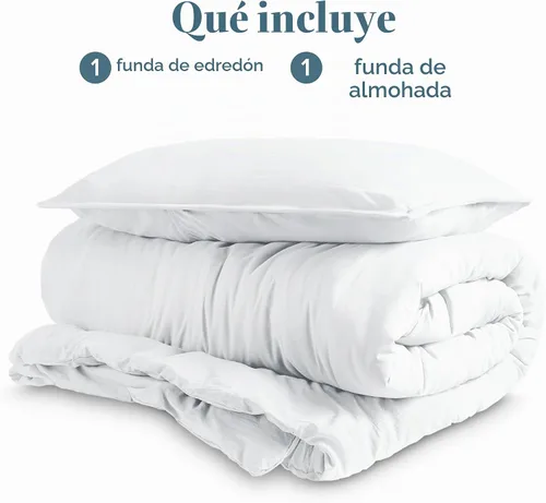 Vista 8 de Bare Home Juego de funda nórdica lavada 1800 ultrasuave