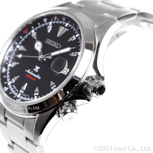 Vista 8 de Seiko PROSPEX Alpinist Limited Modelo SBDC087 fabricado en Japón, plateado, Moderno