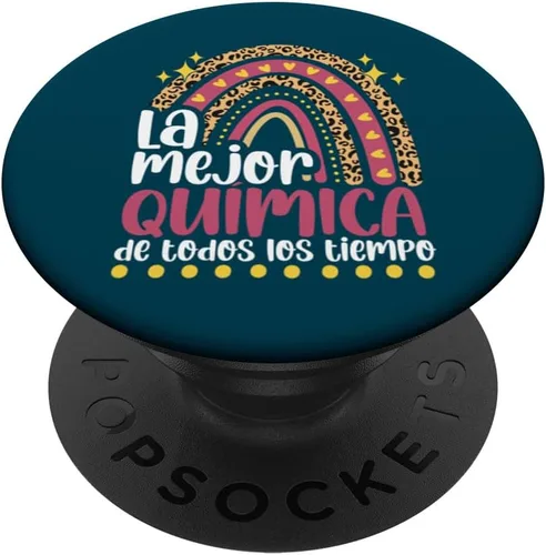 Vista 6 de La Mejor Química Divertido Mujer Regalo para una Quimica PopSockets MagSafe PopGrip for iPhone