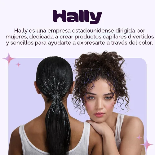 Vista 5 de Hally Hair Juego de Recambio de Bolígrafo de Gemas - Incluye 180 Pegatinas de Gemas Adhesivas Multicolor Joyas para el Cabello - Accesorios Clásico