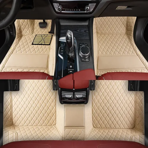 Vista 15 de Alfombrillas personalizadas para automóvil adecuadas para el 99% de automóviles, camiones, SUV, alfombrillas para todo tipo de clima, alfombrillas