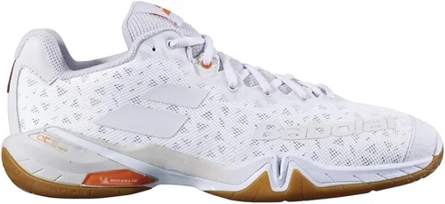Vista 2 de Babolat Shadow Tour - Zapatos de bádminton para hombre, blancogris claro