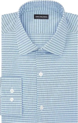 Vista 3 de Van Heusen Camisa de vestir para hombre Slim Fit Stain Shield Stretch