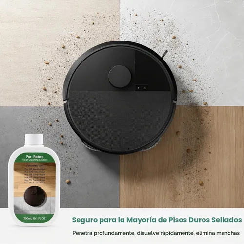 Vista 4 de 4 Pack Cleaning Solution for iRobot Roomba 400, 500 & 700 Series, 300mL