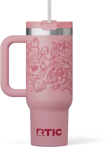 Vista 15 de RTIC Vaso Tumbler de Viaje por Carretera de 30 oz con Doble Pared Revestido de Cerámica Aislado Taza Portátil de Café de Viaje de Acero Inoxidable