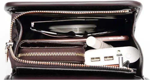 Vista 4 de boshiho Bolso de mano tejido de paja retro para mujer, pequeño bolso cruzado para el hombro, bolso de mensajero