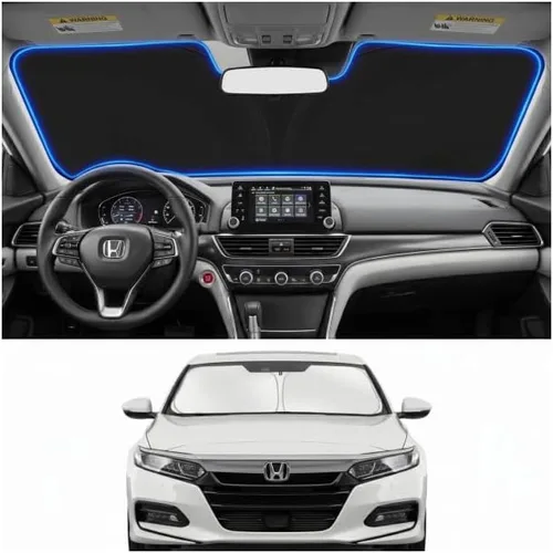 Vista 54 de Parasol para parabrisas para BMW X1 E84 2016-2024 2025, accesorios – Cubierta de parasol para parabrisas de ventana delantera, ajuste personalizado