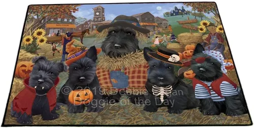 Vista 14 de Doggie of the Day Scottish Terrier Dogs Floor Mat - 4th of July Independence Day - Best Dog Doormat - Protector Decor - Unique Portrait Art