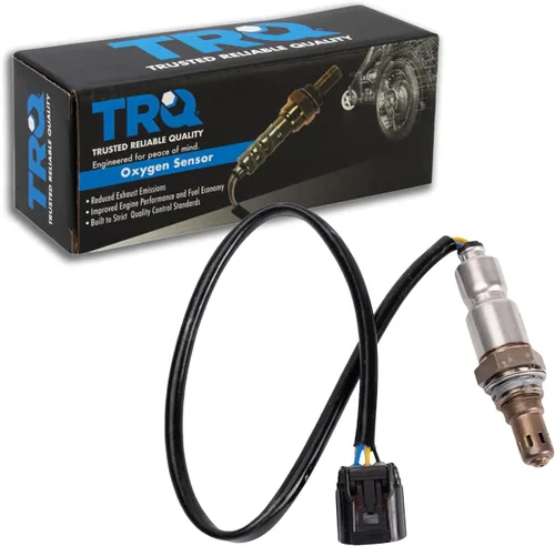 Vista 64 de TRQ Sensor de Oxígeno O2 de 4 Hilos de Banda Estrecha Compatible con VW Atlas 2.0L 2018-21, VW GTI 2.0L 2016-18, Audi A3 Quattro 2.0L 2015-18, VW