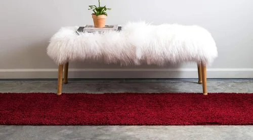 Vista 153 de Unique Loom Studio Colección Solid Shag - Alfombra Urbana Moderna Super Suave y de Felpa