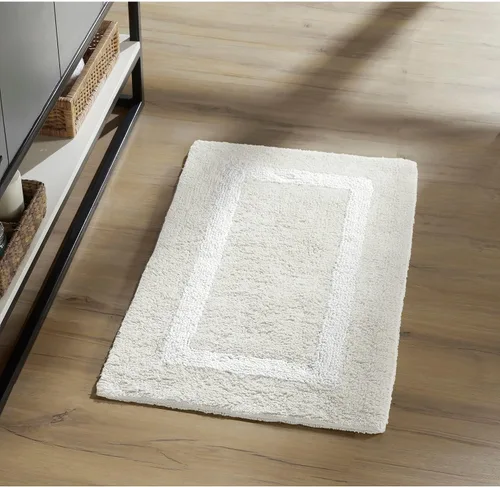 Vista 113 de Better Trends - Alfombra de baño 100% algodón reversible, altamente absorbente y lavable a máquina, suave, tapete de ducha para piso de baño