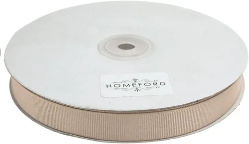 Vista 41 de Homeford Cinta de grogrén macizo, 50 yardas (1-1/2 pulgadas, oro antiguo)