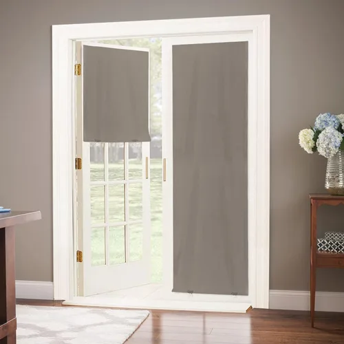 Vista 17 de LazBlinds Cortina de Puerta 100% Opaca, Persianas Sin Herramientas Sin Taladro Inalámbricas para Ventanas, Aislamiento Térmico Protección UV
