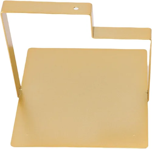 Vista 9 de Focket Napkin Holder, Thick Iron Decor Napkin Dispenser with Square Base for Kitchen Bar Restaurant Bathroom Table (Gold)
