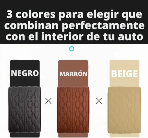 Vista 8 de Funda para consola central de automóvil, cojín de espuma viscoelástica para reposabrazos de automóvil, almohadilla para reposabrazos de automóvil