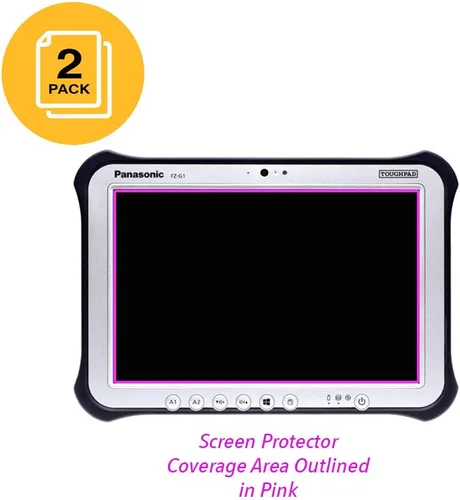 Vista 3 de JAVOedge Protector de pantalla para Panasonic ToughPad FZ-G1 (2 unidades)
