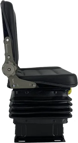 Vista 8 de Reemplazo de asiento de suspensión universal ajustable impermeable resistente para tractor, carretilla elevadora, excavadora, cargadora deslizante