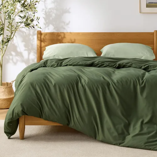 Vista 64 de Bedsure Funda de edredón tamaño individual/individual XL, juego de ropa de cama suave de doble cepillado para niños y adultos, cierre de cremallera