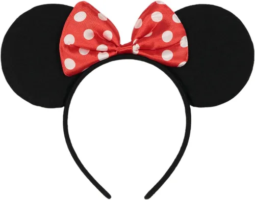 Vista 4 de Disney Camiseta de Minnie Mouse, falda de tul y diadema de satén, conjunto de 3 piezas para bebés y niños grandes (12 meses - 10-12)