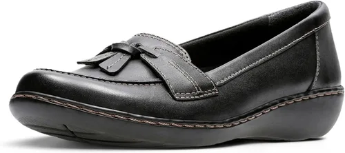 Vista 8 de Clarks Mocasines Ashland Bubble Slip On para mujer Marrón Multicolor