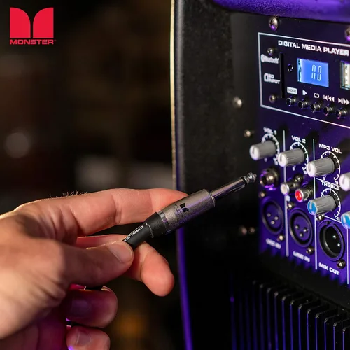 Vista 6 de Monster Prolink Performer 600 Cable de altavoz de 6 pies, enchufes rectos de 1/4 pulgadas, cable de audio para guitarra, instrumento, amplificador