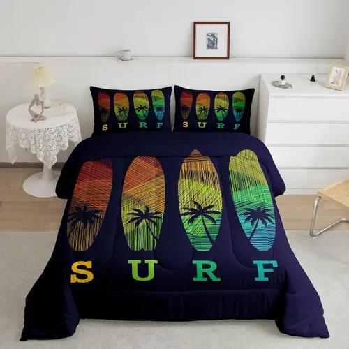Vista 43 de Castle Fairy - Juego de funda de edredón con bandera estadounidense tamaño King, ropa de cama para niñas y adolescentes, funda de edredón con Multi