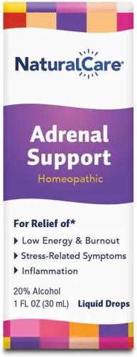 Vista 4 de NaturalCare Soporte suprarrenal, gotas homeopáticas, 1 onza líquida
