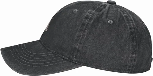 Vista 4 de VunKo Gorra de béisbol vintage lavada, ajustable, con diseño de cerdo, para mujer, unisex
