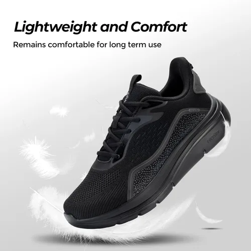 Vista 4 de FitVille Zapatillas deportivas anchas para hombre - Highland Core V3