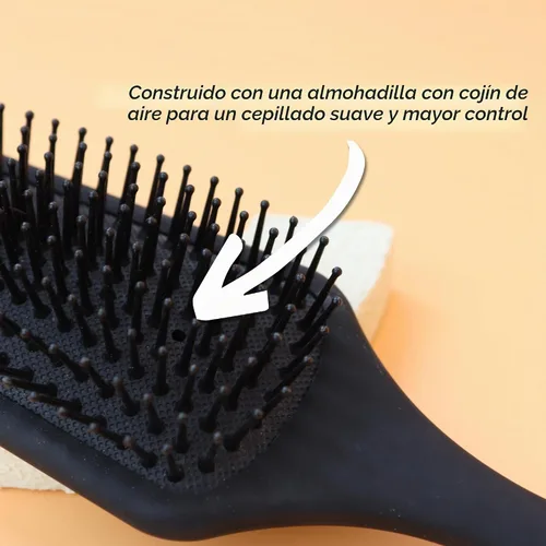 Vista 7 de Denman Mini cepillo de pelo con cojín de paleta para secar con soplado, desenredar y viajar sobre la marcha, estilo cómodo, alisado y alisado