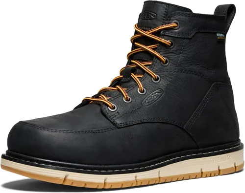 Vista 6 de KEEN Utility Men's San Jose 6" Alloy Toe Waterproof Wedge Work Boots