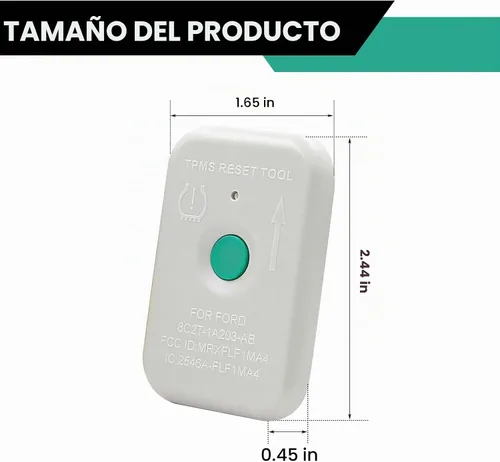Vista 2 de 1 unidad de restablecimiento de presión de neumáticos automotriz, herramienta de entrenamiento de programación de diagnóstico de fallas del sensor